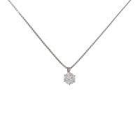 【新品】プラチナダイヤモンドネックレス 0．500ct・F・SI2・VG5％引き