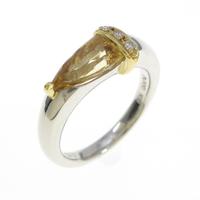 PT／K18YG インペリアルトパーズリング