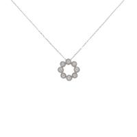 【リメイク】K18WG ダイヤモンドネックレス