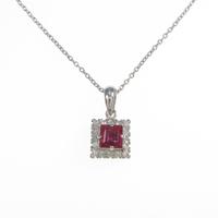 PT ルビーネックレス