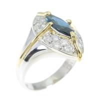 PT／K18YG サファイヤリング10％引き