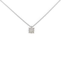 K18WG ダイヤモンドネックレス 0．306ct・H・SI1・VG