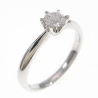 【リメイク】プラチナダイヤモンドリング 0．221ct・D・VS2・EXT5％引き