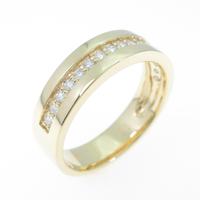 【リメイク】K18YG ダイヤモンドリング