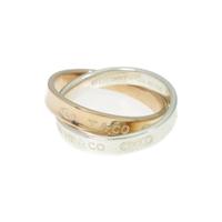 ティファニー 925／750PG リング