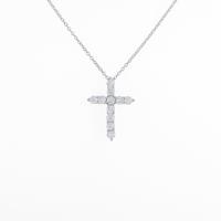 ティファニー スモールクロス ネックレス