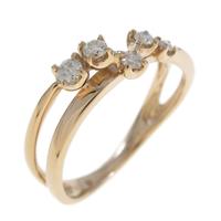 K18PG ダイヤモンドリング10％引き