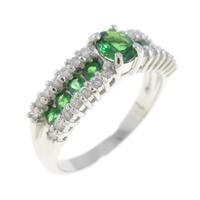 PT グリーンガーネットリング