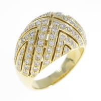 750YG ダイヤモンドリング