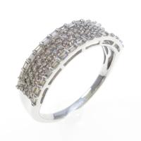 K18WG ダイヤモンドリング