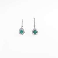 PT エメラルドピアス