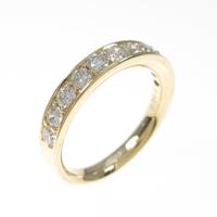 【新品】K18YG ダイヤモンドリング