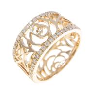 シャネル カメリア ミディアム リング