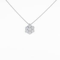 PT フラワー ダイヤモンドネックレス