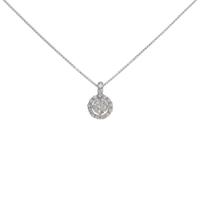 【新品】プラチナダイヤモンドネックレス 0．339ct・F・SI1・VG