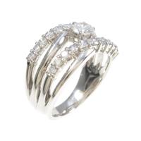 プラチナダイヤモンドリング 0．339ct・E・SI2・F