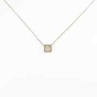 K18YG ダイヤモンドネックレス