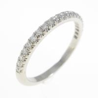 ティファニー ソレスト ハーフサークル リング