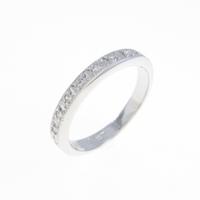 PT ハーフエタニティ ダイヤモンドピンキーリング