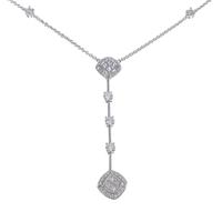 750WG ダイヤモンドネックレス