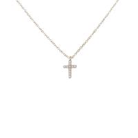 ティファニー メトロ クロス ネックレス