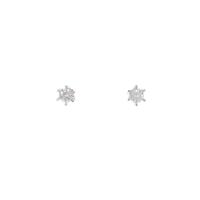 PT ソリティア ダイヤモンドピアス