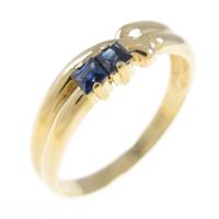 K18YG サファイヤリング