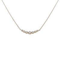 4゜C ダイヤモンドネックレス