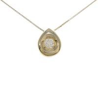 K18YG ダイヤモンドネックレス