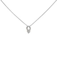 PT／K18WG ダイヤモンドネックレス