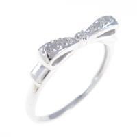 ヴァンドーム リボン ダイヤモンドリング