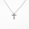 PT クロス ダイヤモンドネックレス