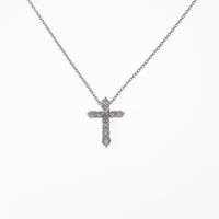 PT クロス ダイヤモンドネックレス