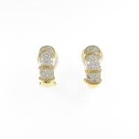 K18YG／K18WG ダイヤモンドイヤリング