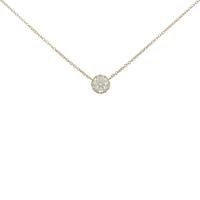 【リメイク】K18YG ダイヤモンドネックレス 0．411ct・M・VS2・EXT H＆C