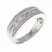 750WG ダイヤモンドリング