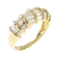 K18YG ダイヤモンドリング