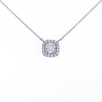 【リメイク】プラチナダイヤモンドネックレス 0．521ct・E・SI2・VG