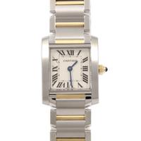 カルティエ W51007Q4 タンクフランセーズ コンビ SSxYG クォーツ