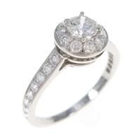 ヴァンクリーフ＆アーペル イコーヌ リング 0．30ct・E・VVS2・EXT