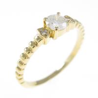 K18YG ダイヤモンドリング