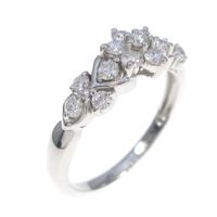 PT フラワー ダイヤモンドリング