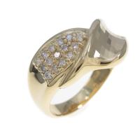 K18YG ダイヤモンドリング