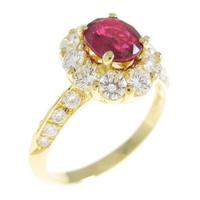 クイーン 非加熱 ルビーリング