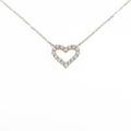 4゜C ハート ダイヤモンドネックレス