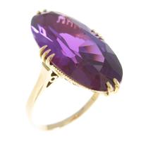 ワコウ 合成サファイヤリング