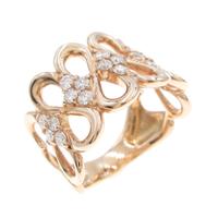 【ジュエリー在庫処分】K18PG ダイヤモンドリング