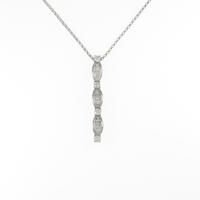 18KWG ダイヤモンドネックレス