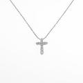 PT クロス ダイヤモンドネックレス