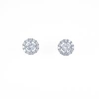 【新品】プラチナダイヤモンドピアス 0．208ct・0．204ct・G・VS1・GOOD